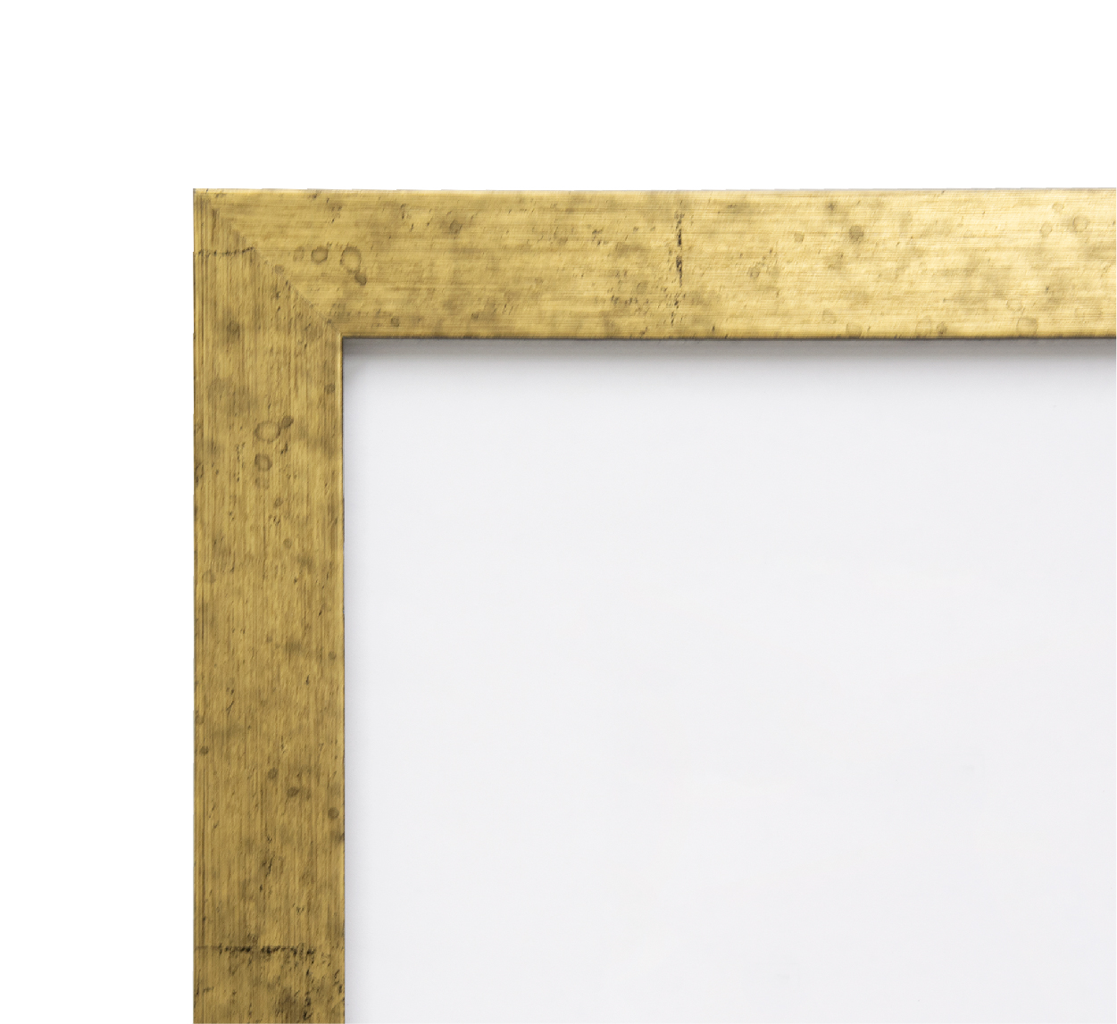 デッサン用額縁 木製フレーム 5698 半切サイズ 金柄紋 ゴールド