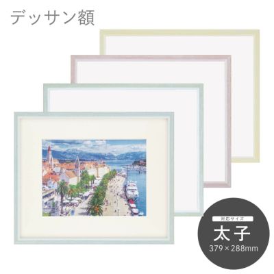 アルミ製デッサン額＼3枚セット／：太子サイズ・ブラッシュ