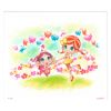 美品 新品同様 吉田すずか「ハロウィンアクビ」リトグラフ 直筆サイン入り 吉田すずか「アクビとるるのチョウダンス」455×380mm｜油絵